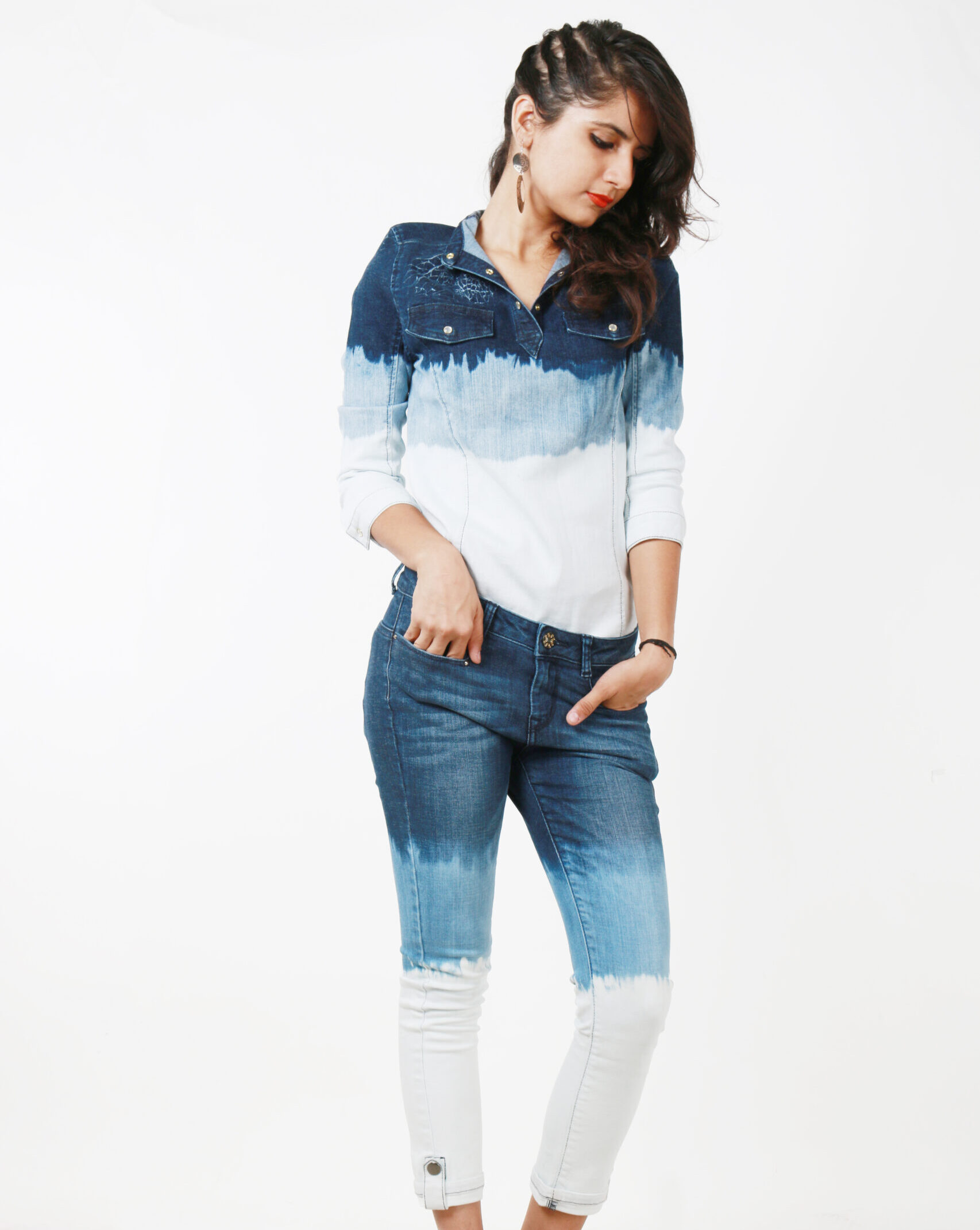 Ombre Effect Denim 2